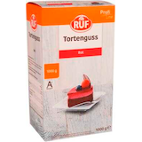 Artikelbild 1 für RUF Tortenguss rot 1,0 kg, 1 St., Artikelnummer 803052
