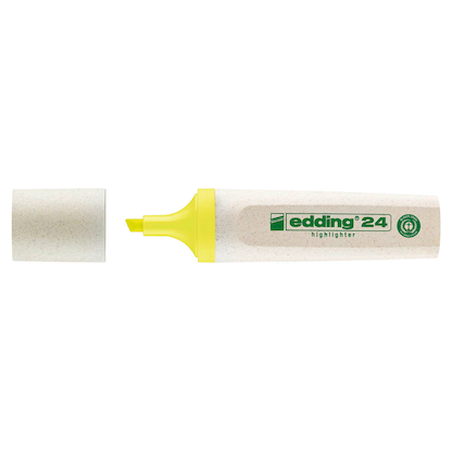 Artikelbild für edding 24 EcoLine Textmarker gelb, 1 St., Artikelnummer 493054