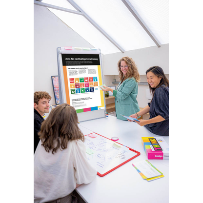 Artikelbild 3 für PLAYROOM Flipchart-Halter magnetisch Playboard silber für alle magnetischen Oberflächen, Artikelnummer 315428