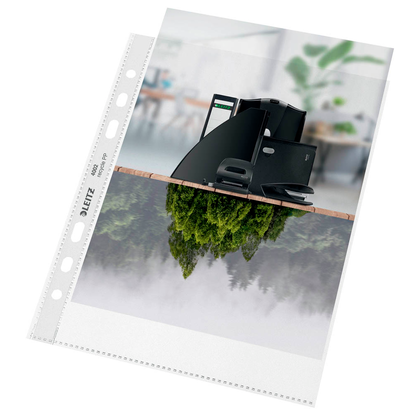 Artikelbild 8 für LEITZ Prospekthüllen recycle 4002 DIN A5 transparent genarbt 0,10 mm, 25 St., Artikelnummer 304453