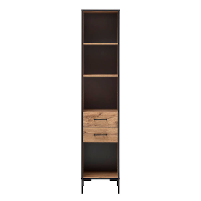 Artikelbild 6 für MÖBELPARTNER Regalschrank 2000, 146468 landhaus-eiche 40,2 x 39,0 x 194,2 cm, 1 St., Artikelnummer 183984