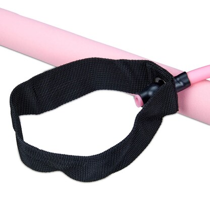Artikelbild 2 für relaxdays Pilates-Stab pink, schwarz, Artikelnummer 734883