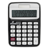 Artikelbild 1 für MediaRange MROS190 Taschenrechner schwarz/weiß, Artikelnummer 760031