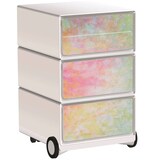 Artikelbild 1 für PAPERFLOW easyBox Colour Rollcontainer weiß, bunt 61610 4 Auszüge 39,0 x 43,6 x 64,2 cm, Artikelnummer 215586