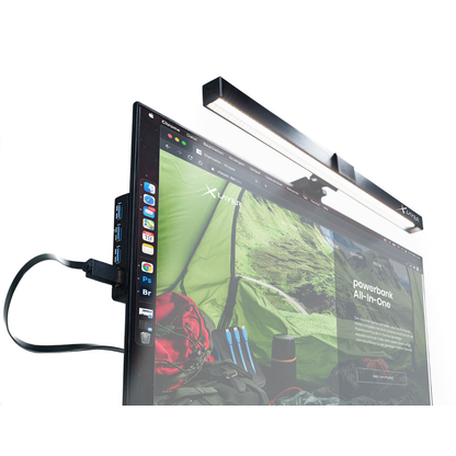 Artikelbild für XLAYER LED Monitor-Lampe schwarz 6 W, Artikelnummer 470413
