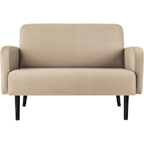 Artikelbild 1 für meet powered by PAPERFLOW 2-Sitzer Sofa LISBOA elfenbein schwarz Stoff 124,0 x 81,5 x 83,0 cm, 1 St., Artikelnummer 851002