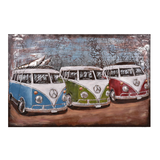 Artikelbild 1 für Garden Pleasure Wandbild 3D 3 Bullis, Metall, Artikelnummer 543197