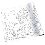 Artikelbild 1 für inFO Malrolle Bauernhof 80 g/qm, 30,0 cm x 4,0 m, Artikelnummer 509962