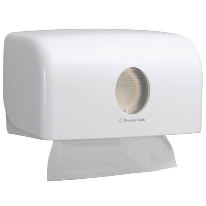 Artikelbild für Aquarius® Papierhandtuchspender 6956 weiß Kunststoff, 1 St., Artikelnummer 315960