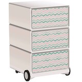 Artikelbild 1 für PAPERFLOW easyBox Colour Rollcontainer weiß, bunt 61971 4 Auszüge 39,0 x 43,6 x 64,2 cm, Artikelnummer 215618