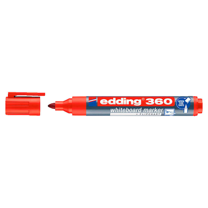 Artikelbild 11 für edding 360 Whiteboard-Marker farbsortiert 1,5 - 3,0 mm, 8 St., Artikelnummer 511166