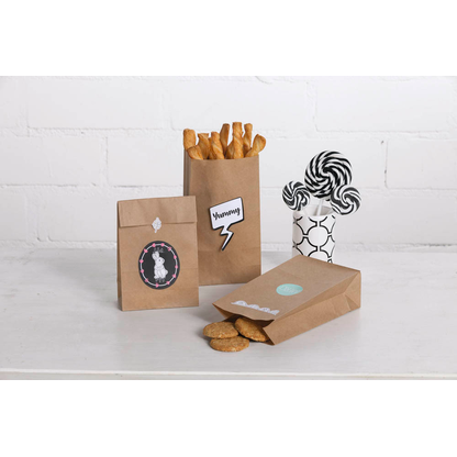 Artikelbild 2 für folia Faltenbeutel M natur braun 12,0 x 21,0 cm, 15 St., Artikelnummer 963193