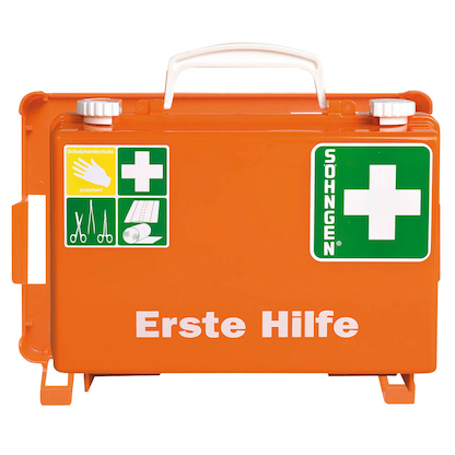 Artikelbild für SÖHNGEN Erste-Hilfe-Koffer Quick-CD DIN 13157 orange, Artikelnummer 912295