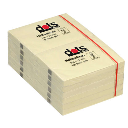 Artikelbild für dots Haftnotizen gelb, 12 Blöcke, Artikelnummer 221958