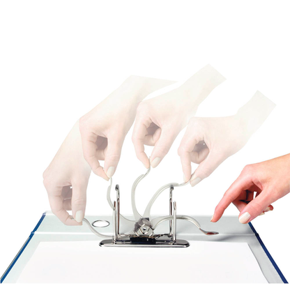 Artikelbild 3 für LEITZ 4225 Präsentationsordner weiß Kunststoff 8,0 cm DIN A4, 1 St., Artikelnummer 461533