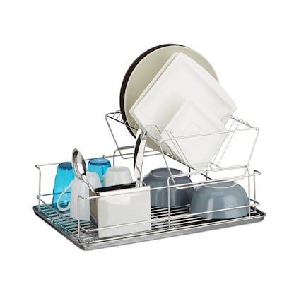 Artikelbild für relaxdays Abtropfgestell silber, 1 St., Artikelnummer 361002