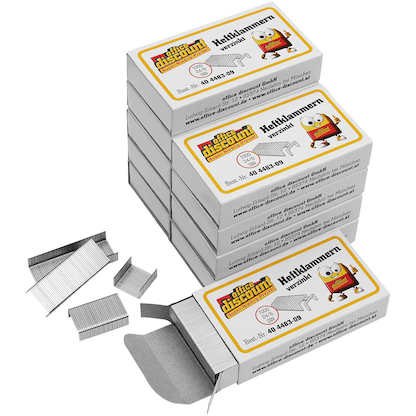 Artikelbild 4 für office discount Heftklammern 24/6, 10.000 St., Artikelnummer 404483
