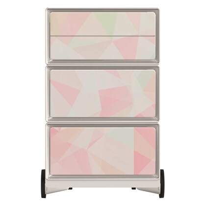 Artikelbild 3 für PAPERFLOW easyBox Colour Rollcontainer weiß, bunt 61547 4 Auszüge 39,0 x 43,6 x 64,2 cm, Artikelnummer 215709