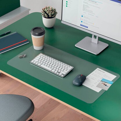 Artikelbild 7 für LEITZ Schreibtischunterlagen groß transparent Kunststoff 70,0 x 36,0 cm, 1 St., Artikelnummer 673794