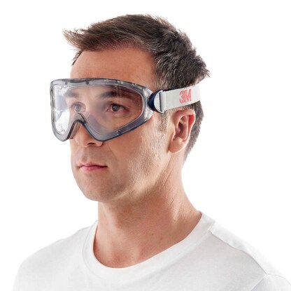 Artikelbild 2 für 3M Schutzbrille weiß, 1 St., Artikelnummer 490324