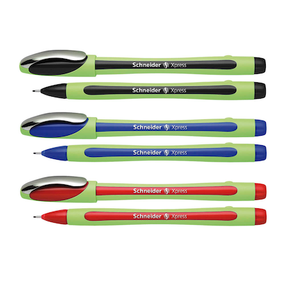 Artikelbild 2 für 2 + 1 GRATIS: Schneider Xpress Fineliner farbsortiert 0,8 mm, 2 St. + GRATIS 1 Fineliner Xpress rot, Artikelnummer 354915