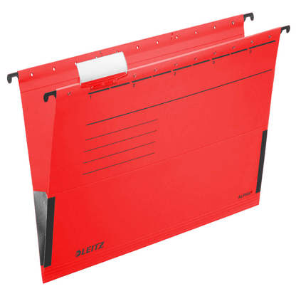 Artikelbild für LEITZ Hängetaschen ALPHA® 1986 rot, 5 St., Artikelnummer 322317