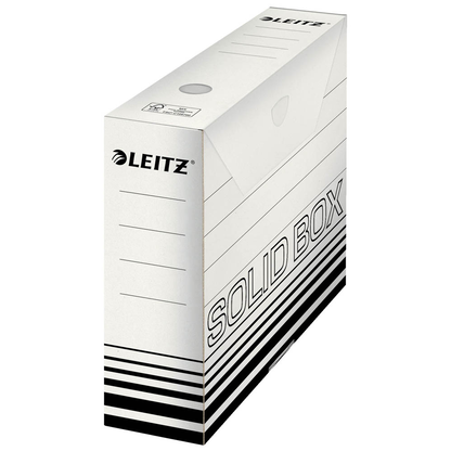 Artikelbild für LEITZ Archivbox Solid weiß 8,0 x 33,0 x 25,7 cm, 10 St., Artikelnummer 667749