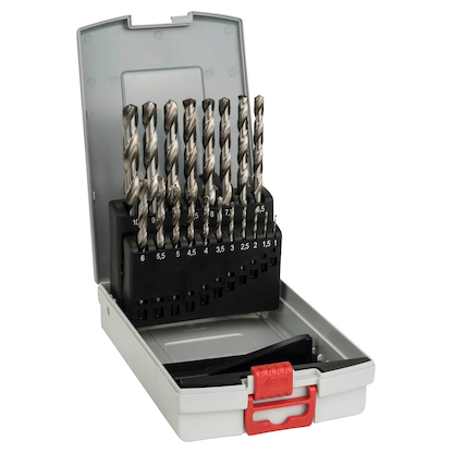 Artikelbild für AKTION: BOSCH Metallbohrer-Set ProBox HSS-G, 19-teilig mit Prämie nach Registrierung, Artikelnummer 453633