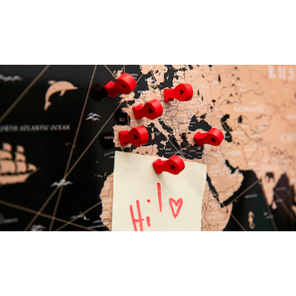 Artikelbild 6 für ALLboards Standort Magnet rot, Holz 1,1 x 2,0 cm, 6 St., Artikelnummer 503518