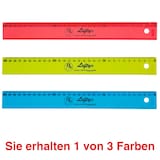 Artikelbild 1 für KUM Lineal L3 Flexi® TB Lefty® 30,0 cm, farbsortiert, Artikelnummer 650519