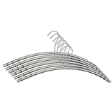 Artikelbild 1 für SZ Metall Kleiderbügel silber, 6 St., Artikelnummer 230789