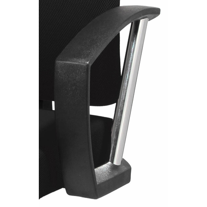 Artikelbild für office discount A1 (OPA) CHR Armlehnen schwarz für Unni Med Deluxe, 2 St., Artikelnummer 371688