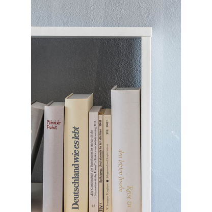 Artikelbild 5 für WOHNLING Bücherregal weiß 108,0 x 29,0 x 104,0 cm, 1 St., Artikelnummer 159051