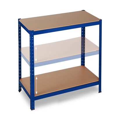 Artikelbild 5 für relaxdays Schwerlastregal 10026751_0 blau 90,0 x 45,0 x 180,0 cm, Artikelnummer 451817