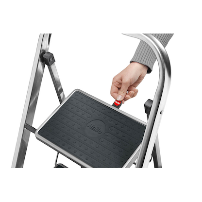 Artikelbild 6 für Hailo Klapptritt K70 StandardLine silber 3 Stufen, H: 106,0 cm, Artikelnummer 379851