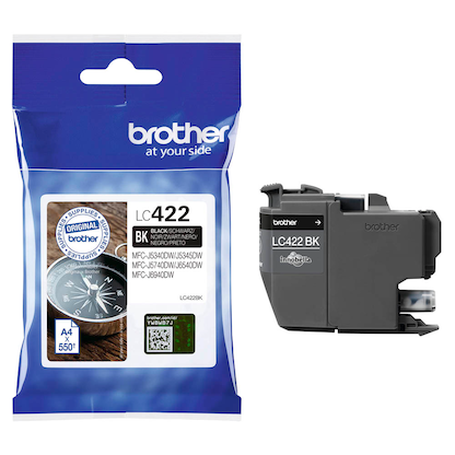 Artikelbild für brother LC-422BK schwarz Druckerpatrone, Artikelnummer 726077