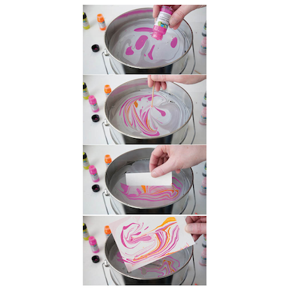 Artikelbild 3 für KREUL Magic Marble Marmorierfarben farbsortiert 6 x 20,0 ml, 6 St., Artikelnummer 115259