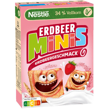Artikelbild für Nestlé Cini Minis Erdbeer 375,0 g, 1 St., Artikelnummer 612428