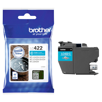 Artikelbild für brother LC-422C cyan Druckerpatrone, Artikelnummer 726081