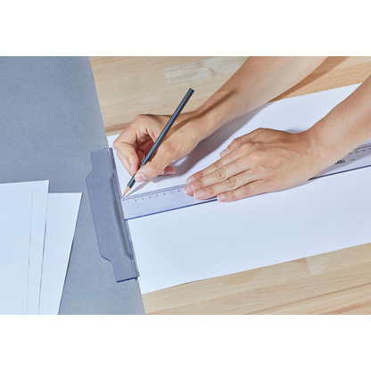 Artikelbild 2 für M + R Reißschiene 60,0 cm, rauchgrau, Artikelnummer 395208