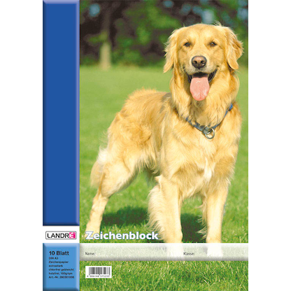 Artikelbild 5 für LANDRÉ® Zeichenblock DIN A3 100 g/qm, 10 Blatt, 1 Block, Artikelnummer 486302