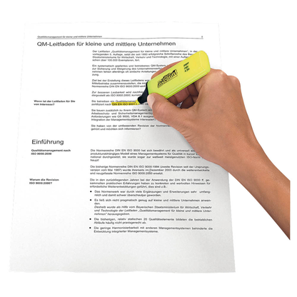 Artikelbild 2 für office discount Textmarker gelb, 10 St., Artikelnummer 128116