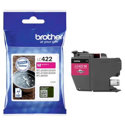 Artikelbild für brother LC-422M magenta Druckerpatrone, Artikelnummer 726093