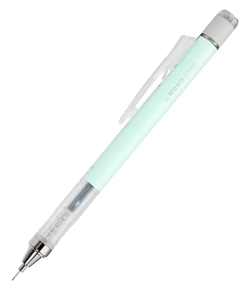 Tombow ZOOM C1 Druckbleistift 0,5 Mm – Sand Silber, Duraluminium-Gehäuse