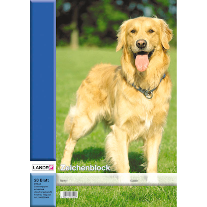 Artikelbild 5 für LANDRÉ® Zeichenblock DIN A3 100 g/qm, 20 Blatt, 1 Block, Artikelnummer 486314