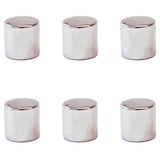 Artikelbild 1 für ALLboards Magnet silber, Metall 1,0 x 1,0 cm, 6 St., Artikelnummer 503104