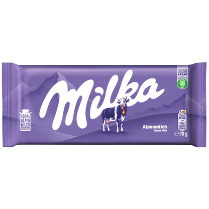 Artikelbild für Milka Alpenmilch Schokolade 90,0 g, Artikelnummer 559167