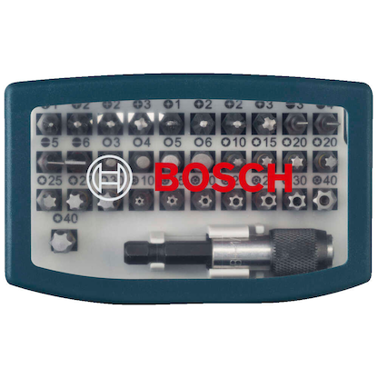 Artikelbild für BOSCH Bit-Set, 32-teilig, Artikelnummer 208458