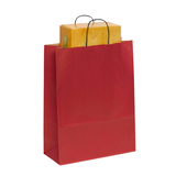 Artikelbild 1 für VP Papier-Tragetaschen Toptwist rot 32,0 x 42,0 cm, 50 St., Artikelnummer 228874