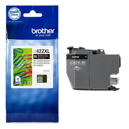 Artikelbild für brother LC-422XLBK schwarz Druckerpatrone, Artikelnummer 726222